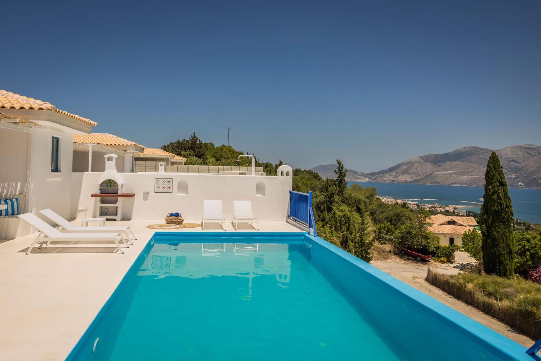Villa Giasemi-Iris Sunset Villas Lépedha 外观 照片